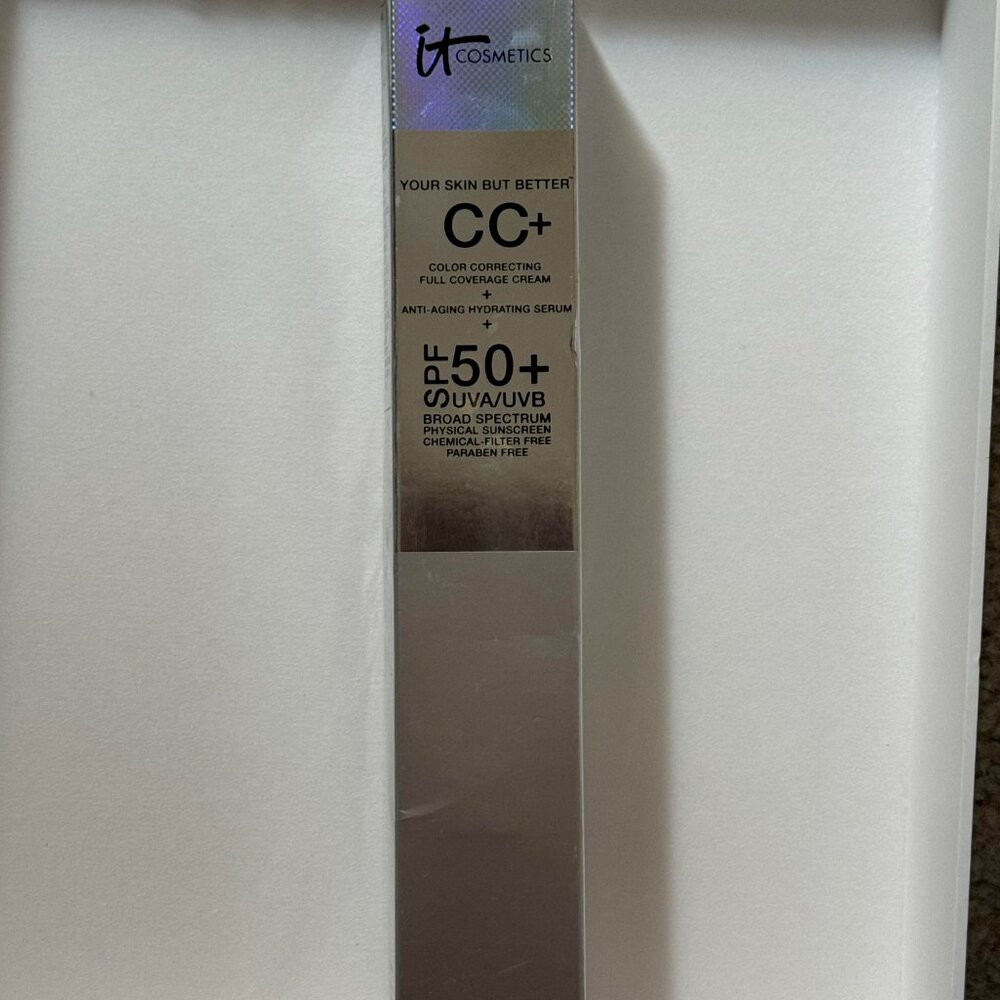 IT Cosmetics CC Cream Foundation Super Size 75 ML Tan  NEW